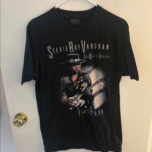 Black Stevie Ray Vaughan T-Shirt
